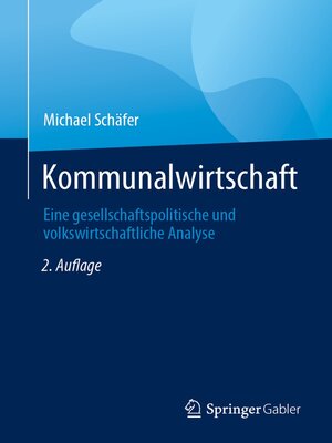 cover image of Kommunalwirtschaft